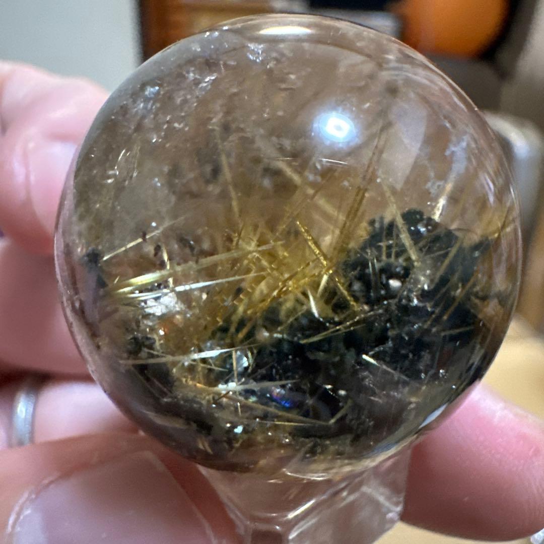 太陽放射ルチル　スフィア3.2cm