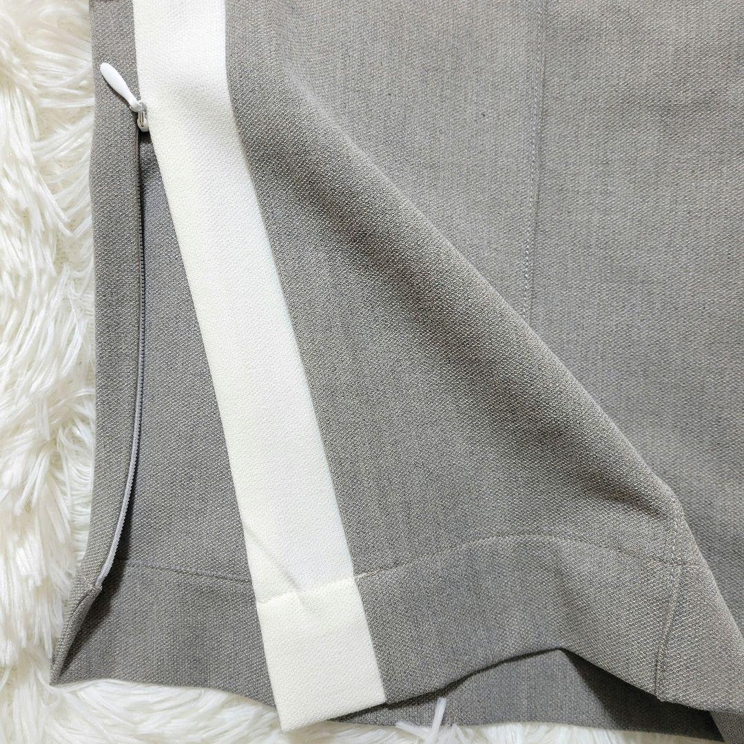 ♡2025winter♡トーマスマグパイ♡ストレッチ ライン パンツ グレー