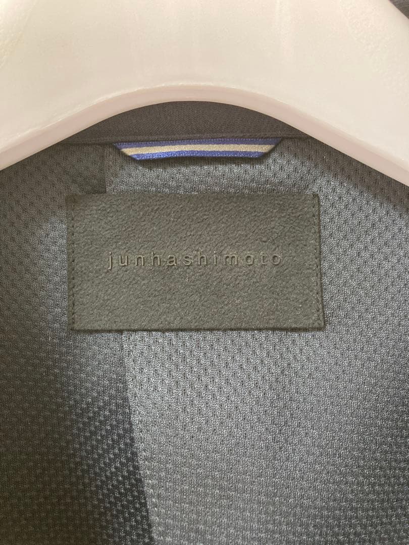 ジュンハシモト　カモフラージュ柄セットアップ　ネイビー