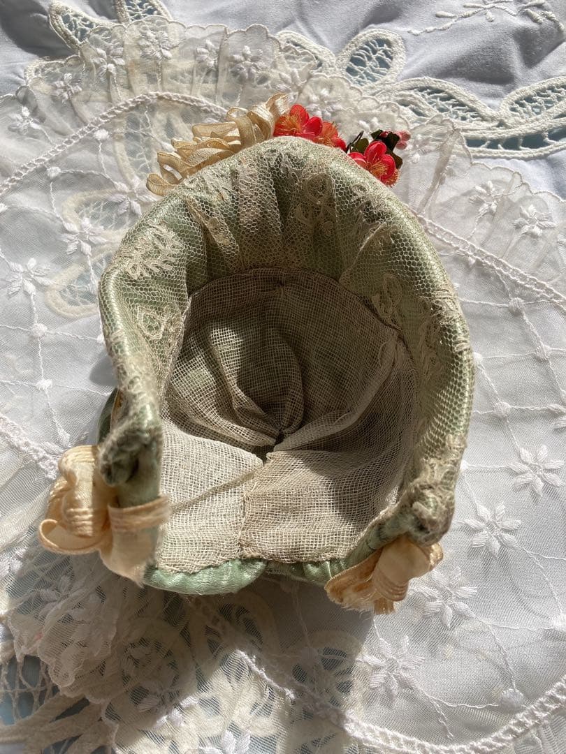 アンティークビスクドールドレス アネッテさんのドレス