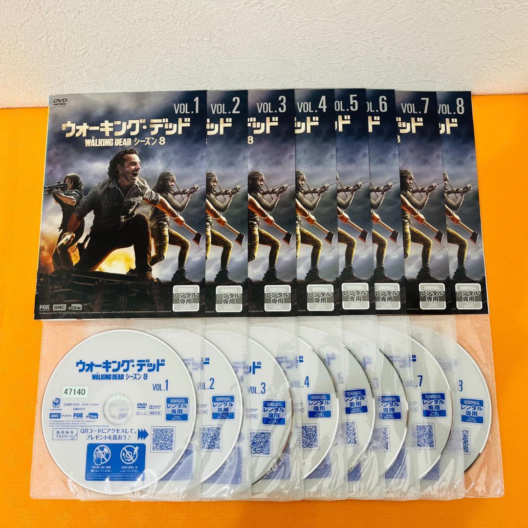 『ウォーキング・デッド』シーズン1～8 計57巻 レンタル使用済DVD