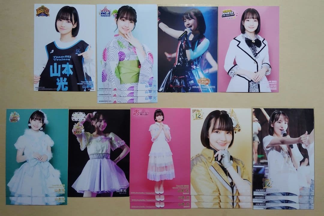 NMB48 8期生 山本光 生写真 セット
