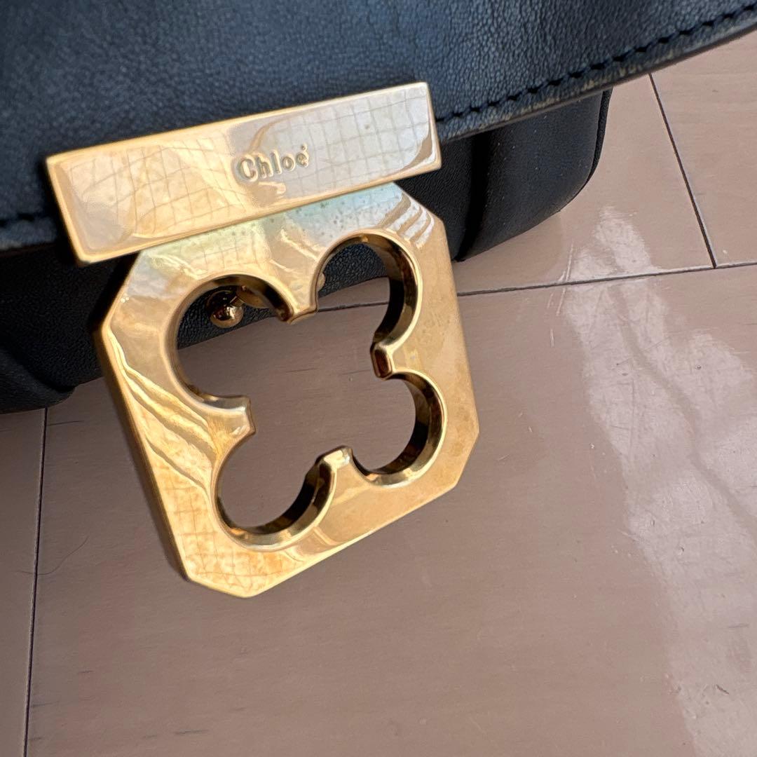 Chloe クロエ エルシー elsie ショルダーバッグ グレー