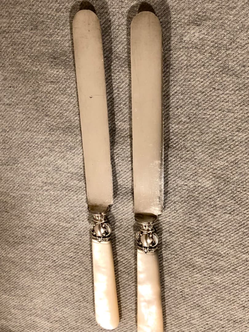 M5 Sterling Silver ヴィンテージ マザーオブパール ナイフ