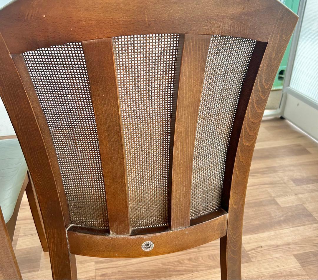 しるくダイニングチェア　2脚　椅子　インテリア　オシャレ