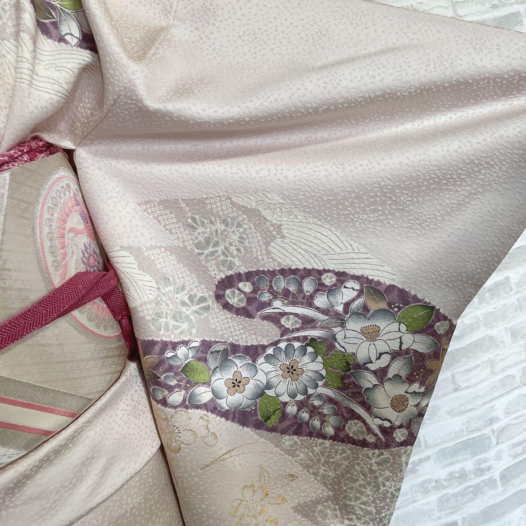 訪問着　フルセット　辻ヶ花　金彩加工　着物　P1