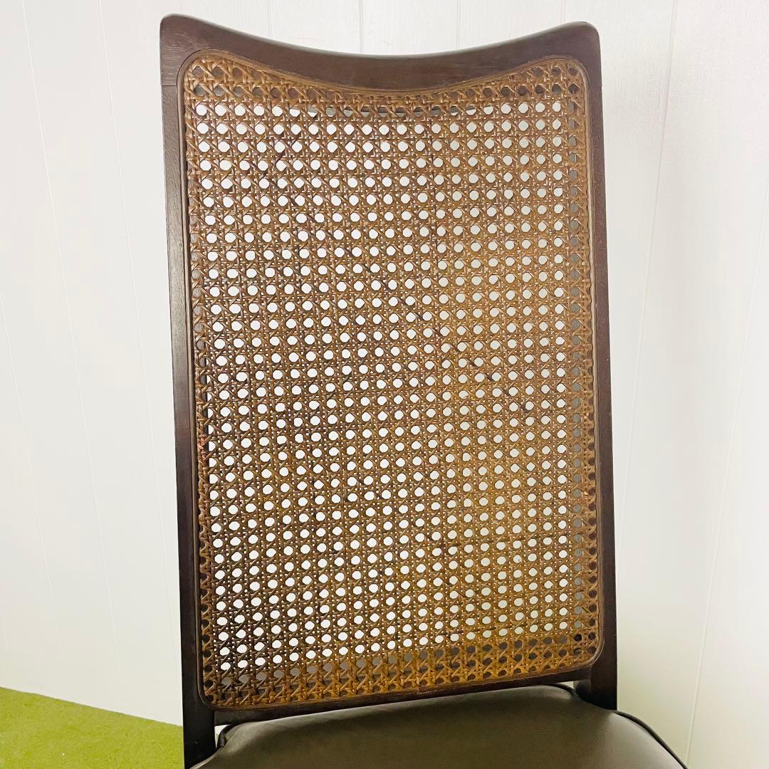 maruni マルニ ダイニングチェア ベルサイユ猫脚 籐 ハイバック②/④