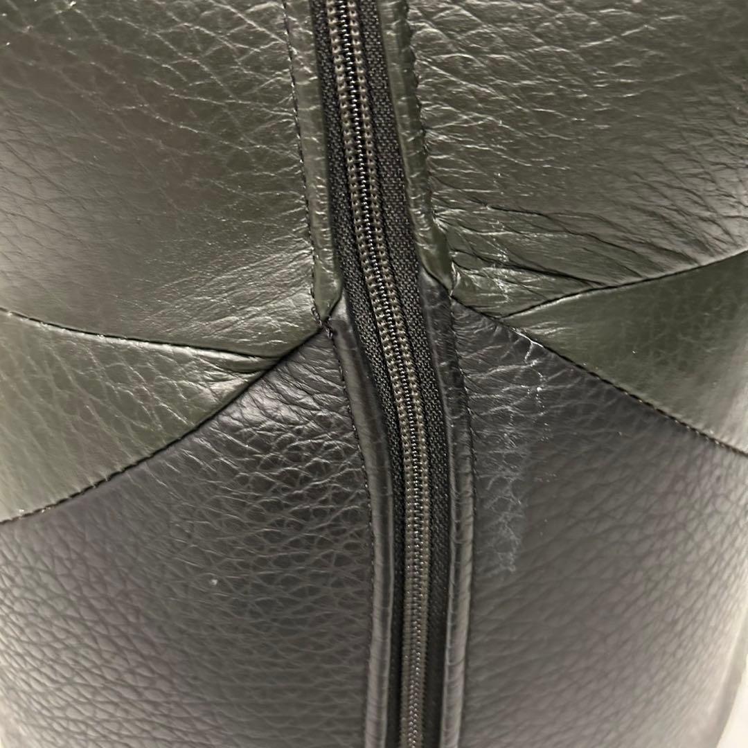 総本革　アニマルスツール　クジラ　ホエール　オットマン　椅子　キッズ　バイカラー