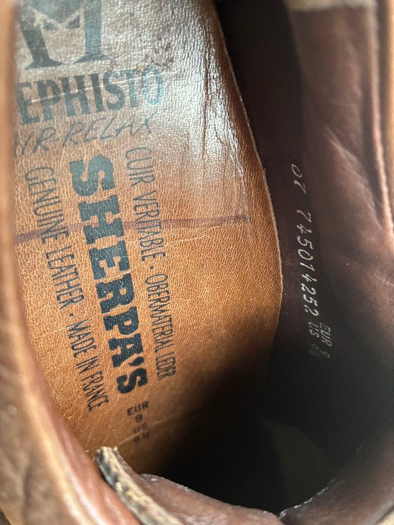 メフィスト　レザーシューズ　noroll paletown