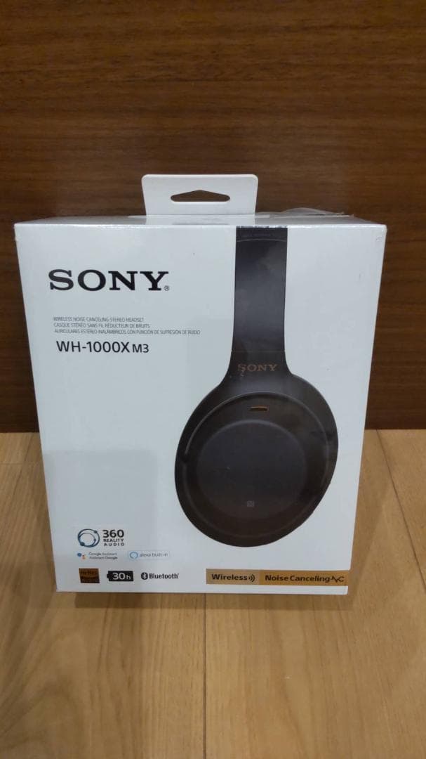 【新品未開封】sony WH-1000XM3 ヘッドホン