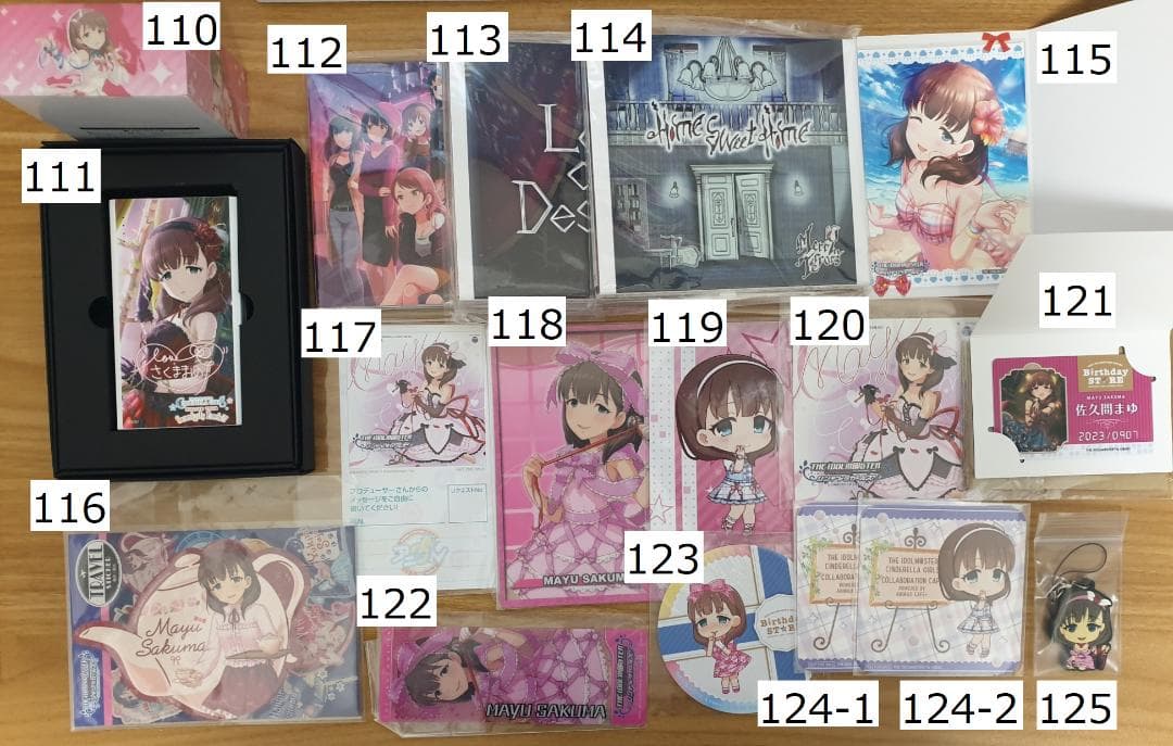 佐久間まゆ バッジ まとめ バラ売り