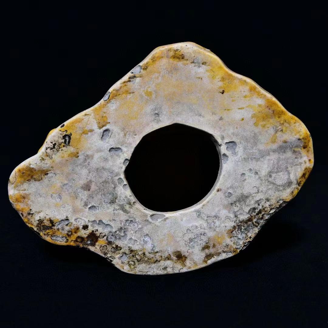 中国古美術・旧蔵の陶磁器、自在観音像・20x40cm・供養仏像・風水開運・置物