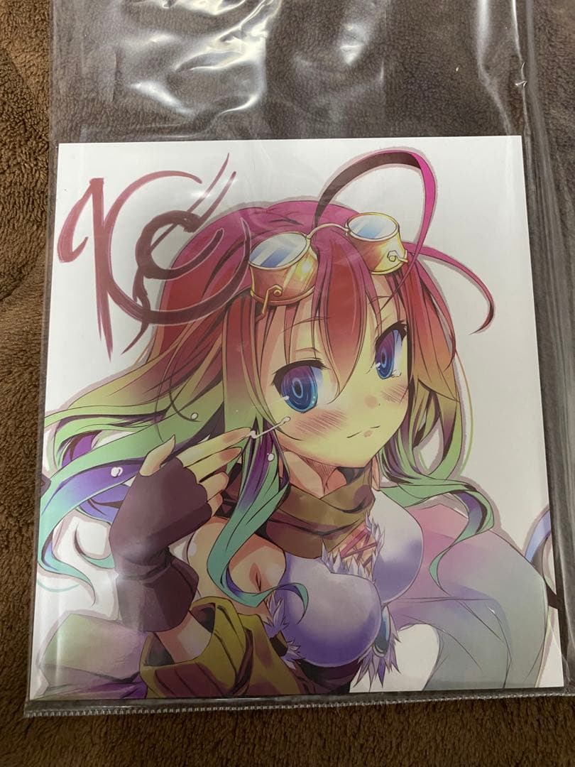 ノーゲーム・ノーライフゼロ 映画入場者特典 色紙セット