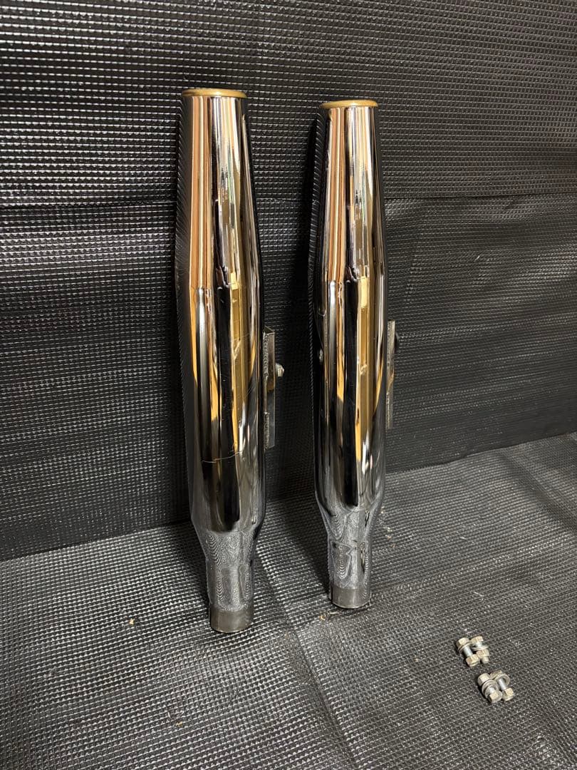 ハーレー スポーツスター モーターステージ　スーパーブラスマフラー　04以降