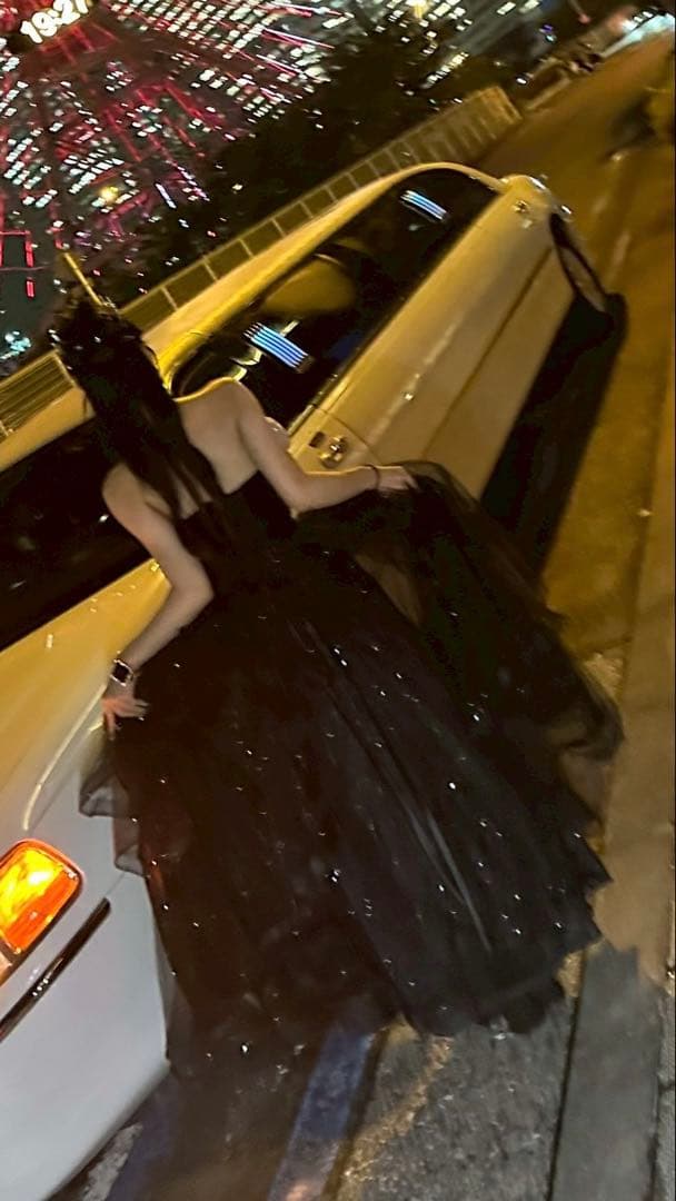 文化祭　黒ドレス