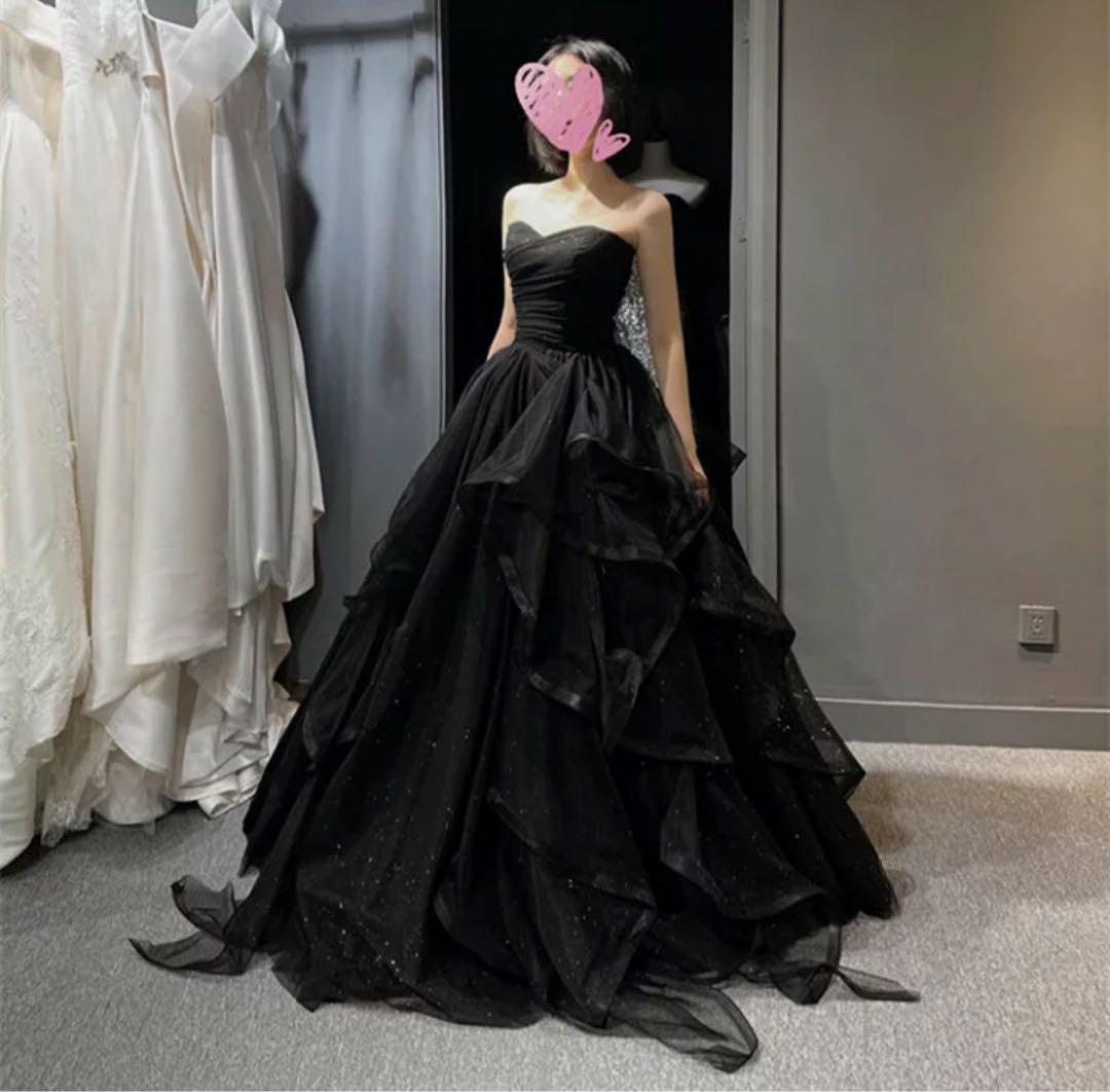 文化祭　黒ドレス