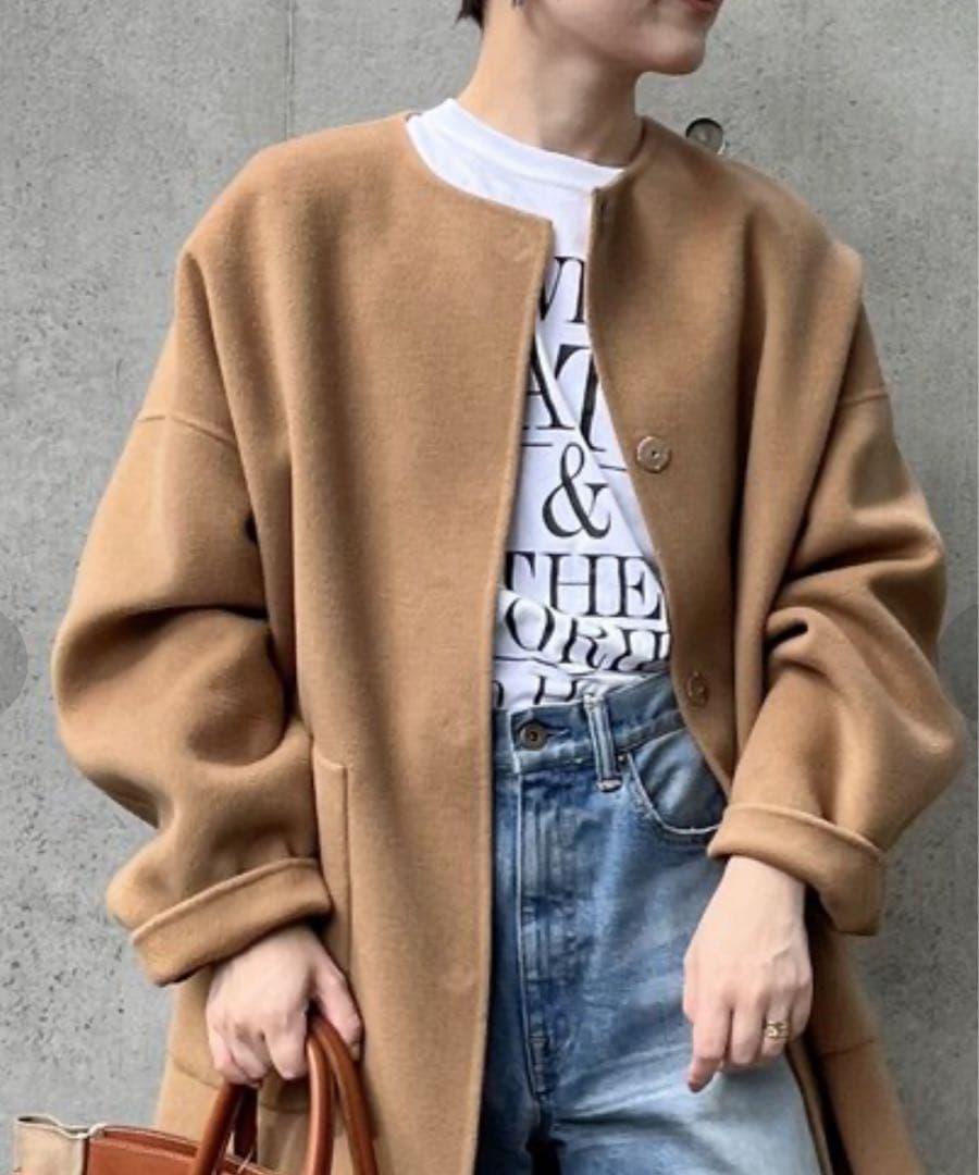 ゆう⭐︎フレームワーク　ハミルトンリバークルーネックコート36