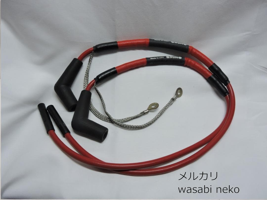 ノロジー・ホットワイヤー バイク用プラグコード 2本セット