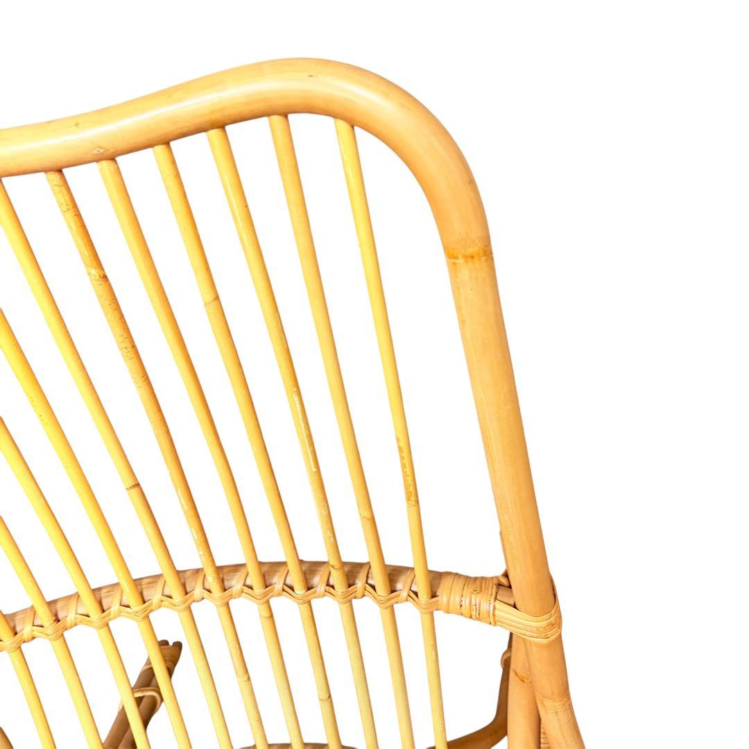 unico WEAVA ラウンジチェア ラタンチェア ハイバックチェア