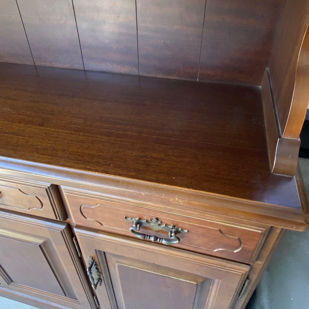 専用ページ karimoku コロニアル 食器棚 キャビネット カップボード