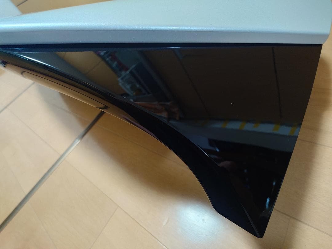 OZ純正美品80ハリアーZ新品ハイマウント付 ルーフスポイラーPホワイトP