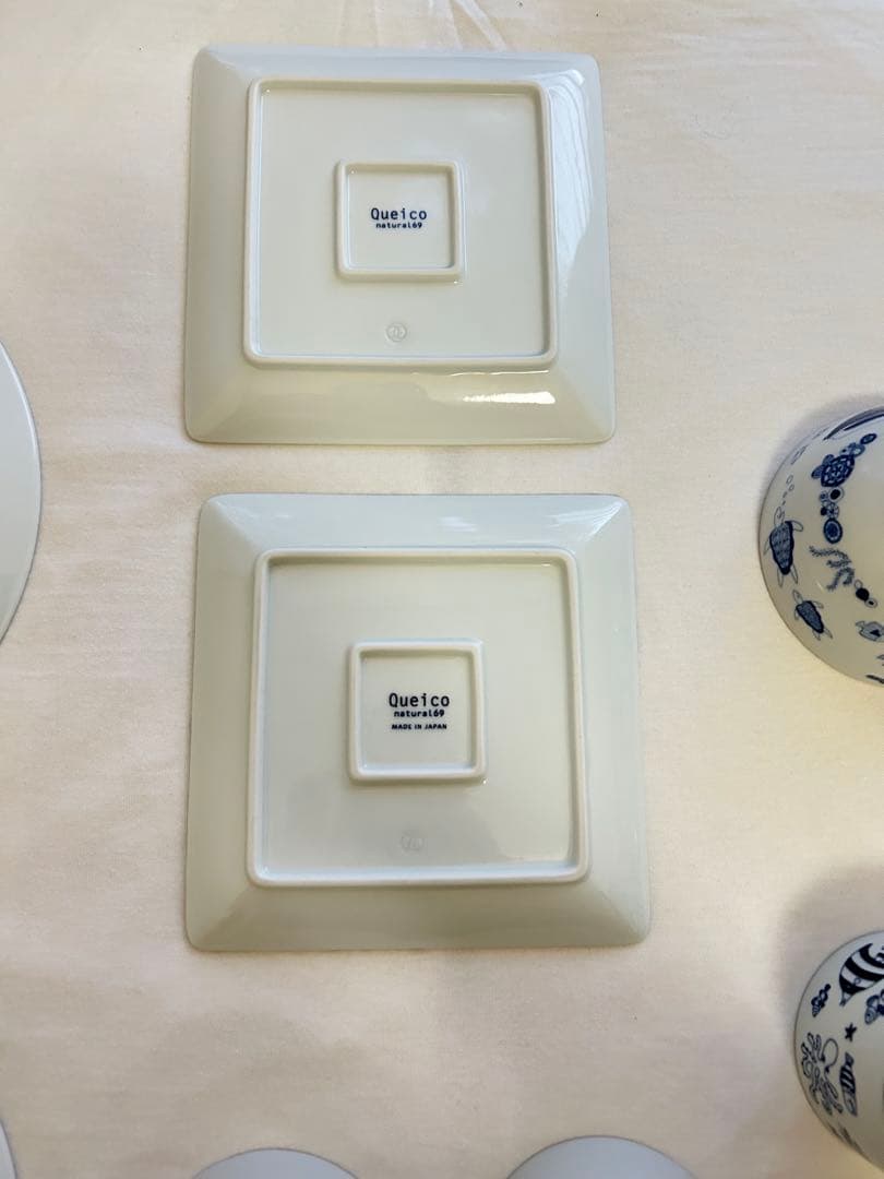 Queico natural69 波佐見焼　食器9点セット