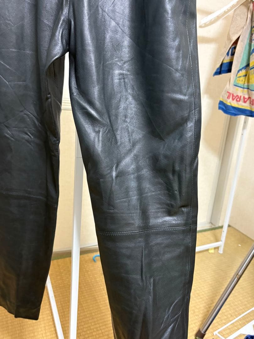 ALAÏA アライヤ［80〜90年］ヴィンテージ　レザーパンツ