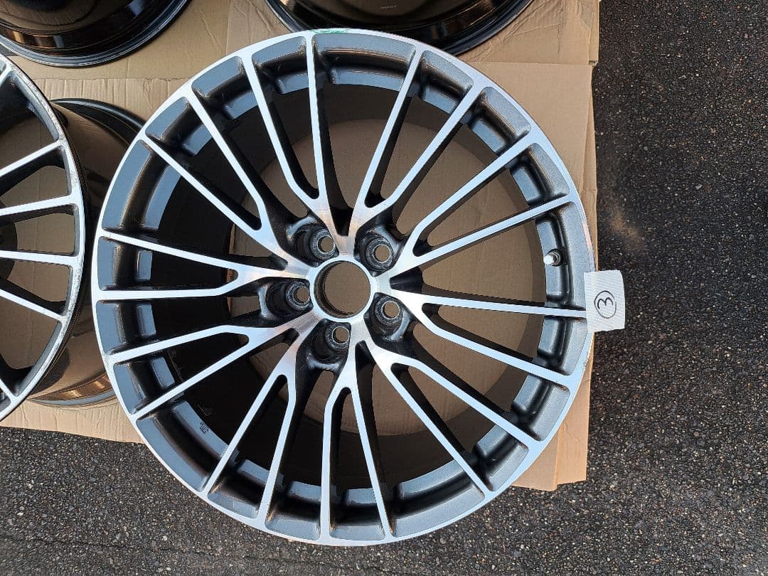 レクサス LEXUS RC Fスポーツ 純正OP BBS　19インチホイール　➀