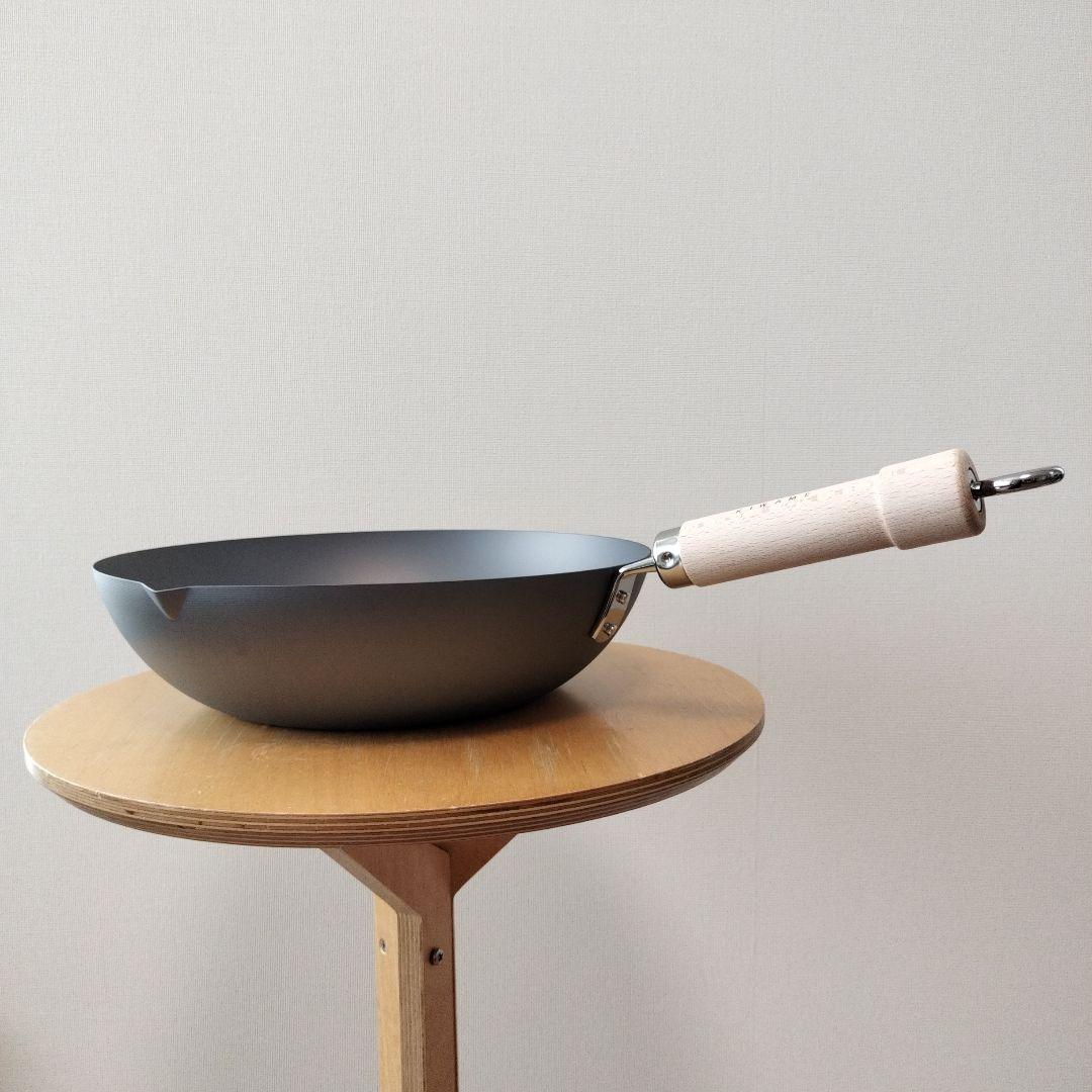 【新品】炒め鍋 30cm 鉄 日本製 リバーライト 極
