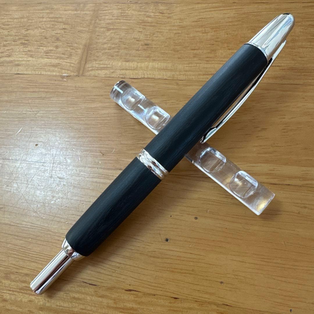 廃盤 PILOT パイロット Capless キャップレス 万年筆 木軸 EF
