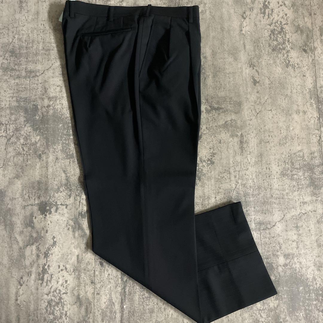 極美品 極上ウール Christian Dior ネクタイ 蛇柄 ダブルスーツ