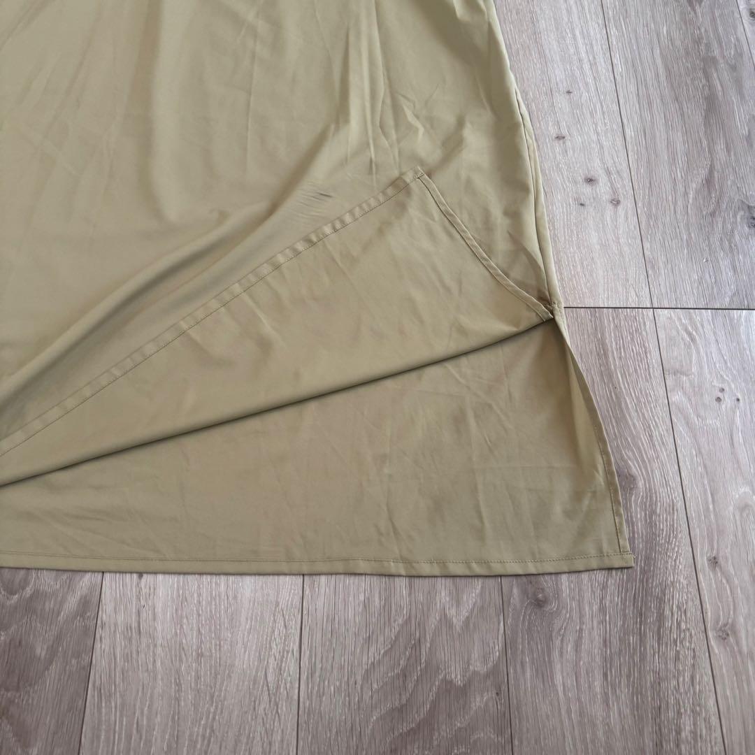 【美品】etoll. エトル 3way レースワンピース ドレス カーキ