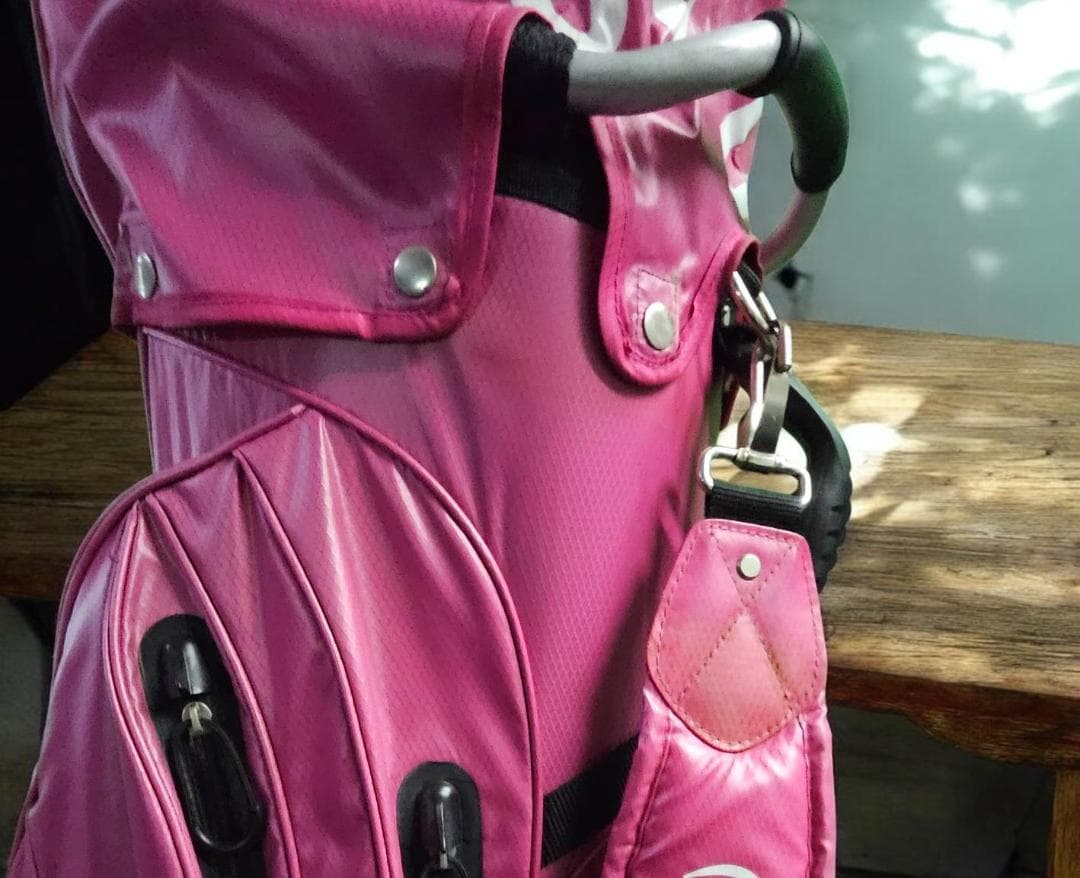 niyu送MASTER BUNNY EDITION キャディバッグ ピンク