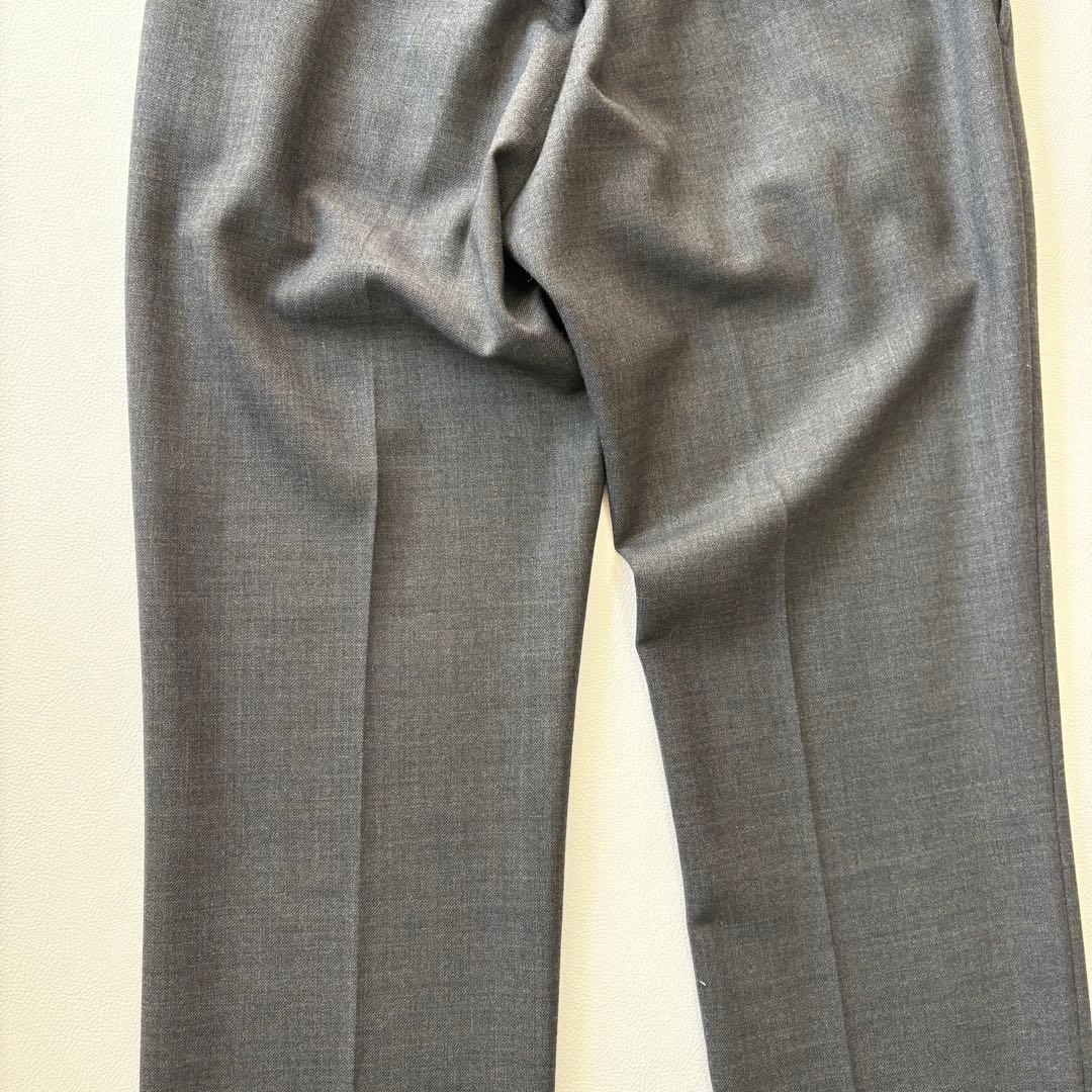 ベルウィッチ BERTOベルト テクノウールバックシャーリングテーパードパンツ