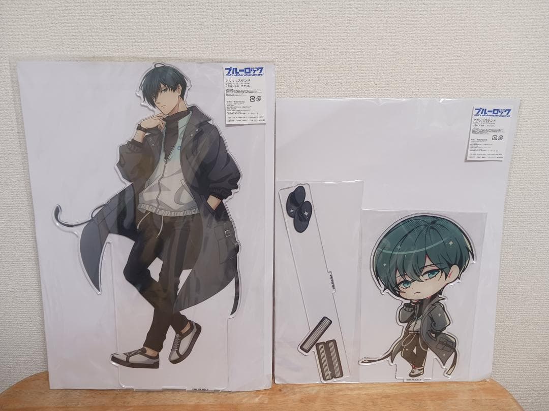 ブルーロック 糸師凛 UGCコラボ アパレル BIGアクリルスタンド Wセット