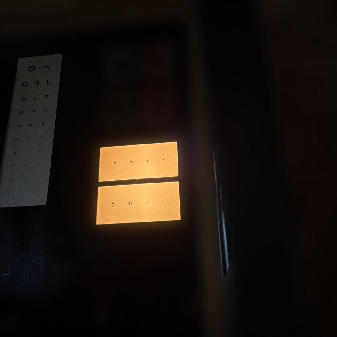 現状　昭和レトロ品 老眼視力検査器　HOYA OPTOPROX Essilor