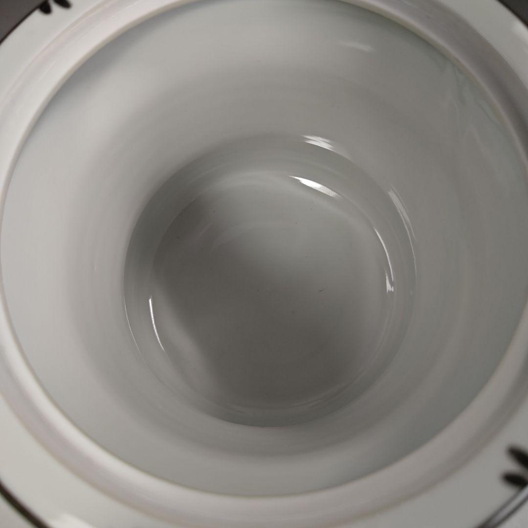 イ339 水指『御室窯　染付　鼓　水指　共箱』茶道具