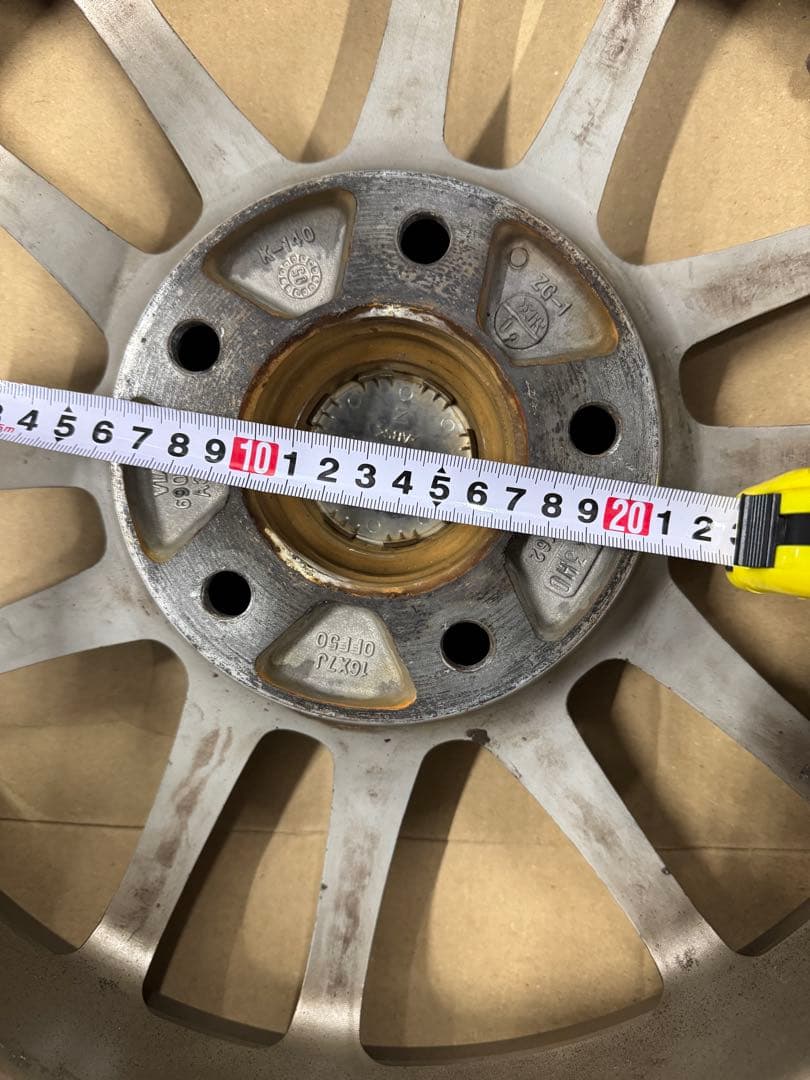 RIVAZZAリバッツァ　エンケイ16インチ 7j+50 pcd114.3 5穴