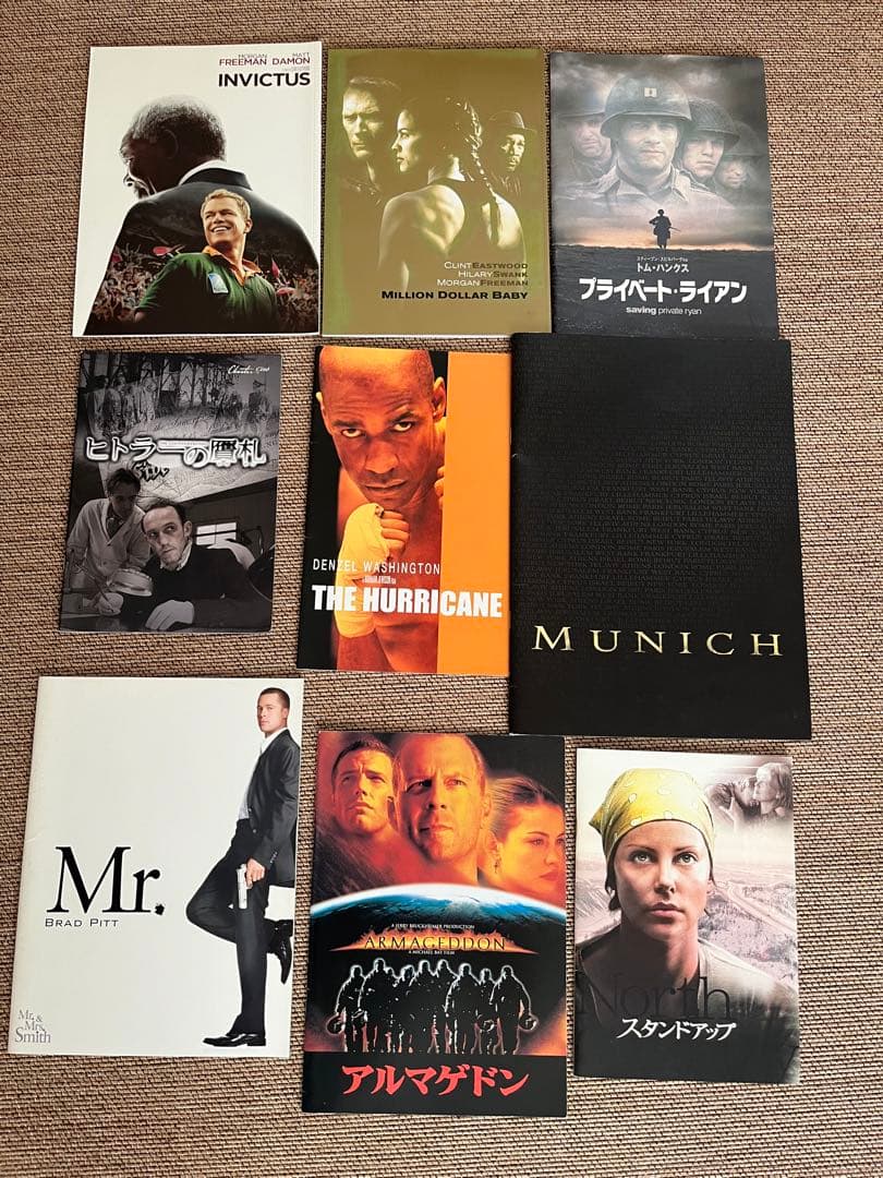 映画パンフレット　4冊までお好きなのを。　洋画　名作