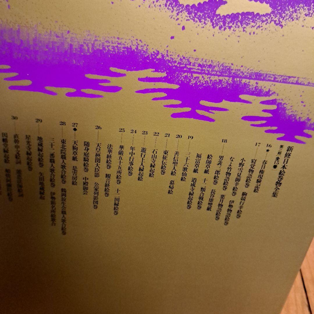 新修日本絵巻物全集 第2期16～30