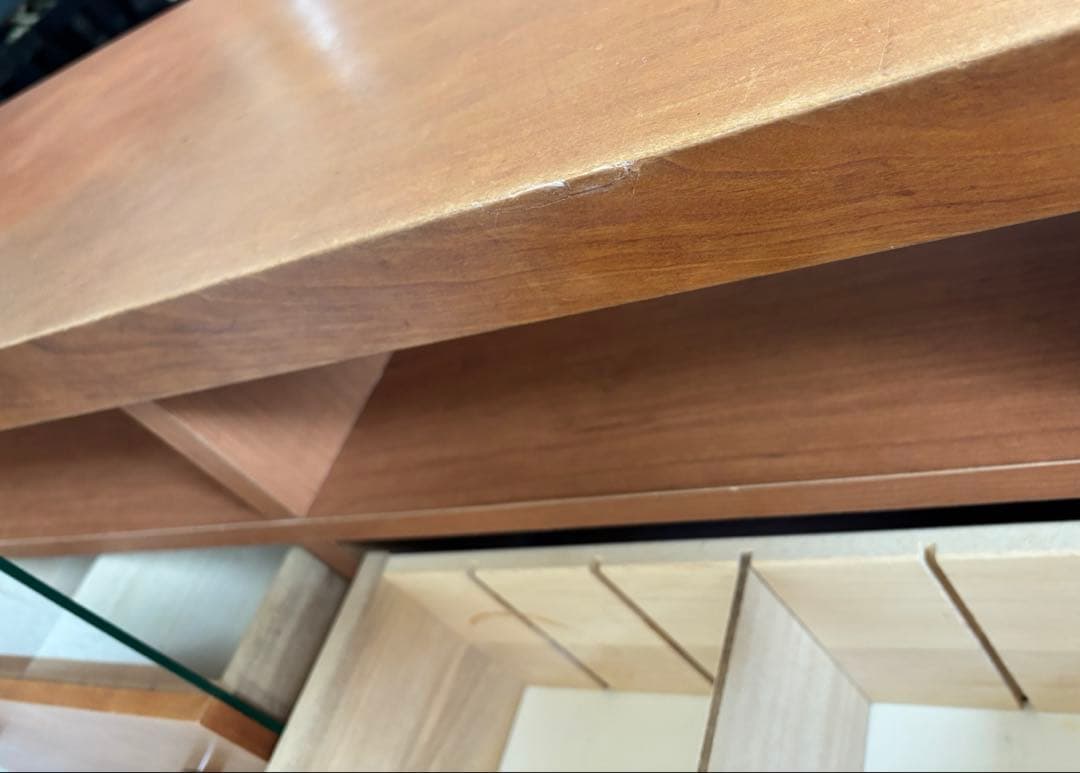 カワジュン　テレビボード　チェリー材