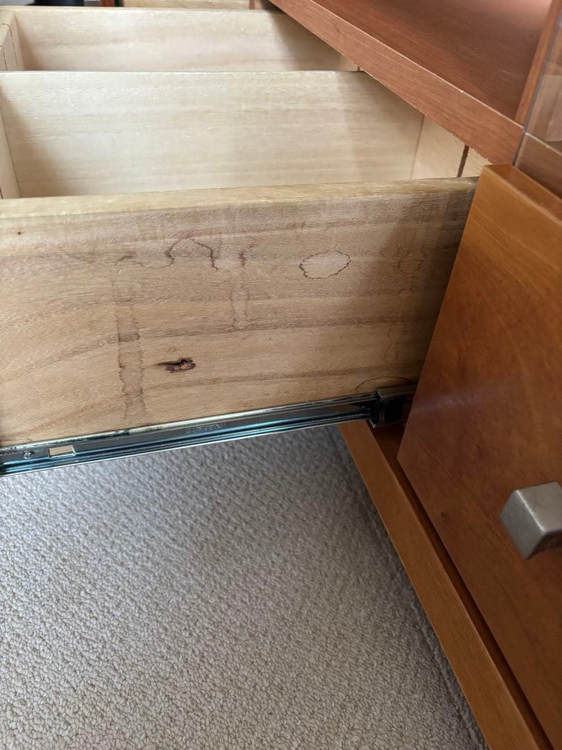 カワジュン　テレビボード　チェリー材