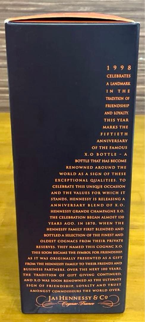 ヘネシー　XO　グランド シャンパーニュ　コニャック　未開栓
