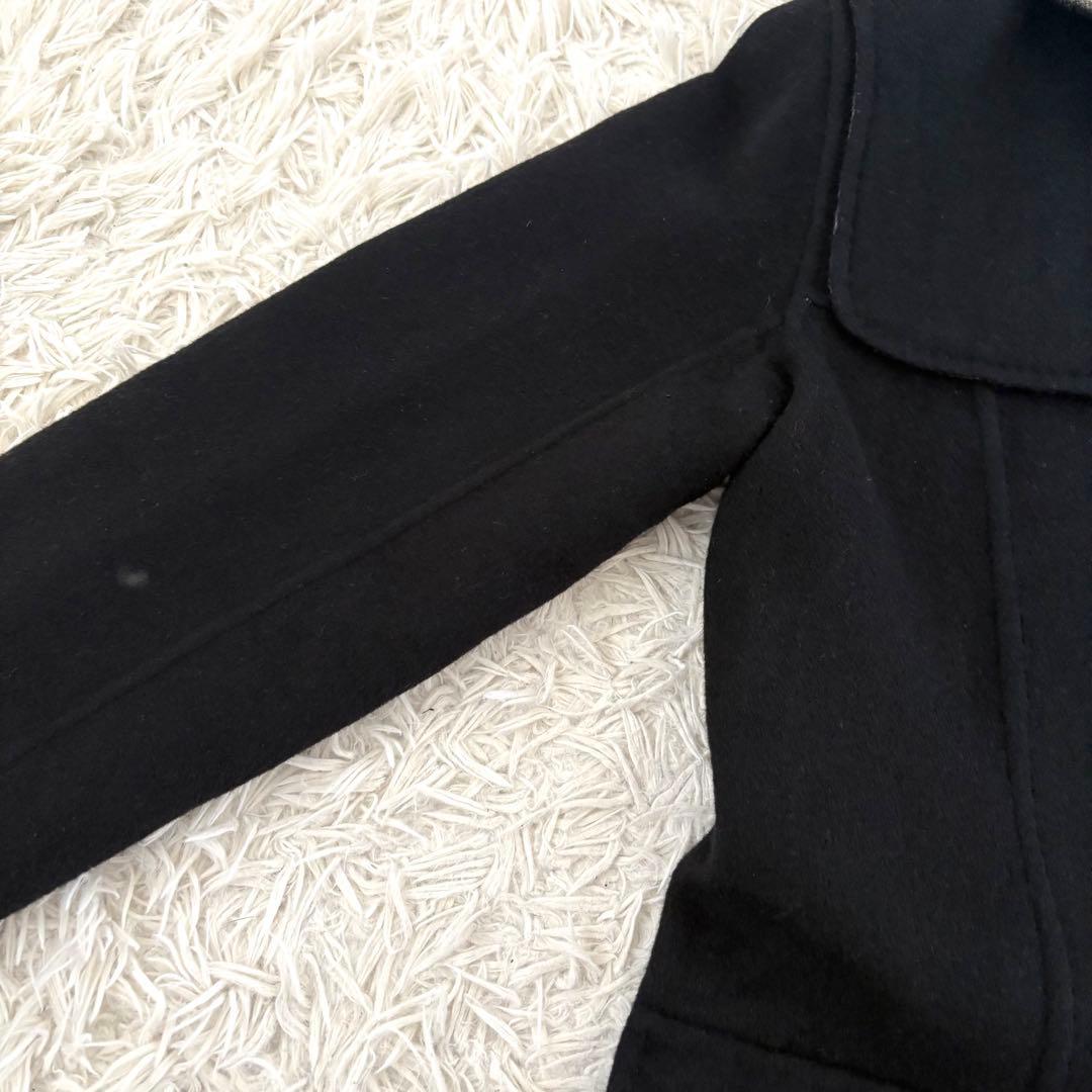 BURBERRY LONDON カシミヤ混 ダブルフェイス リバーコート 40