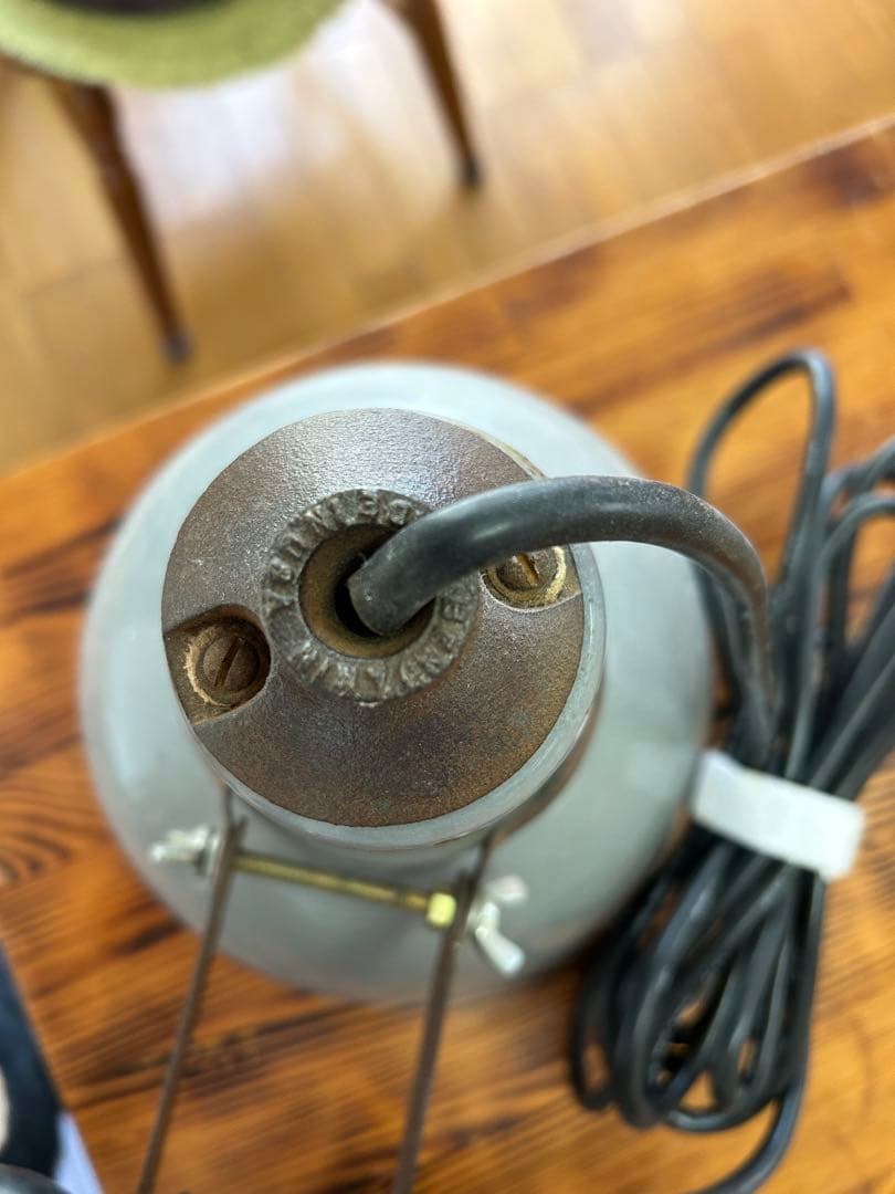 ホーローウォールランプ BENJAMIN 50s アメリカ製