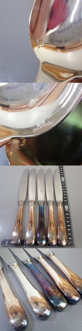 RU-5083　クリストフル　純銀　メッキ　カトラリー　20点セット