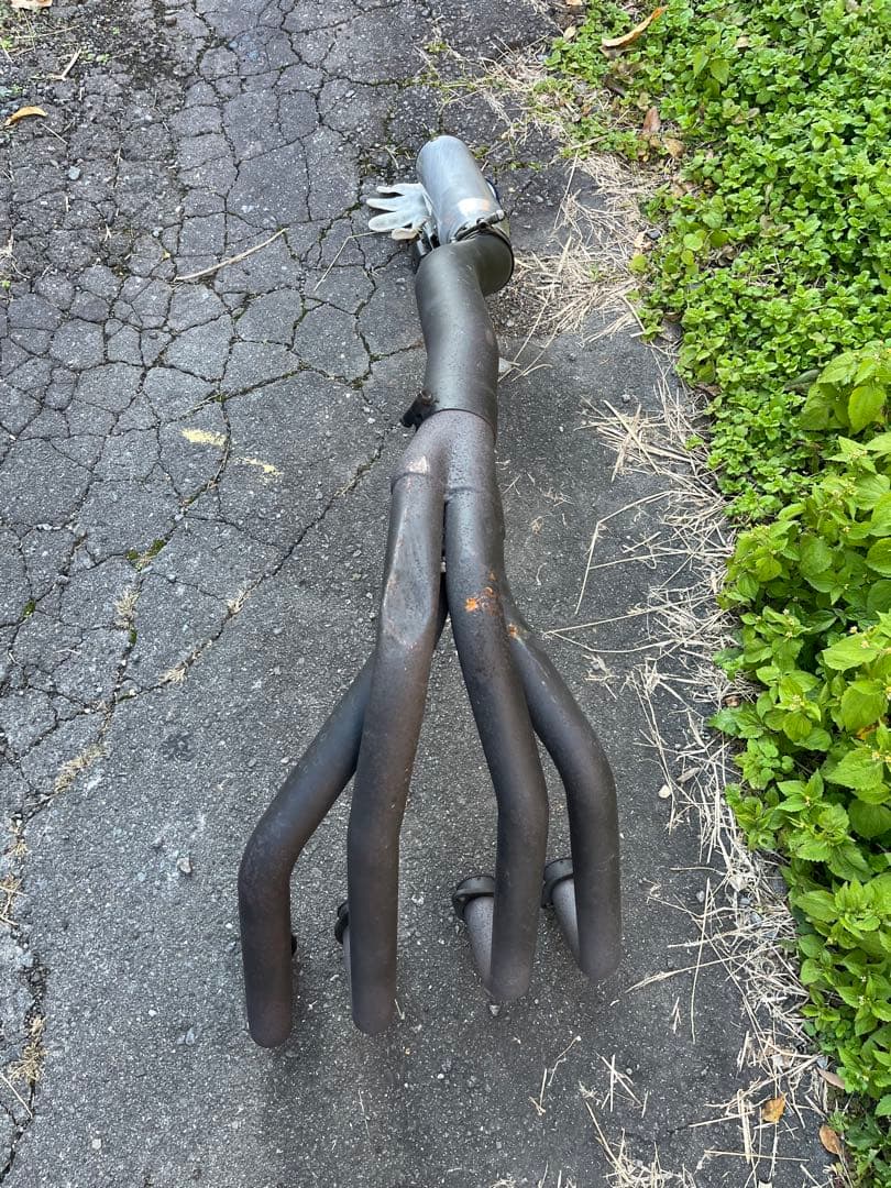 ゼファー1100 マフラー　フルエキ　KERKER？当時物？廃盤？　送料込