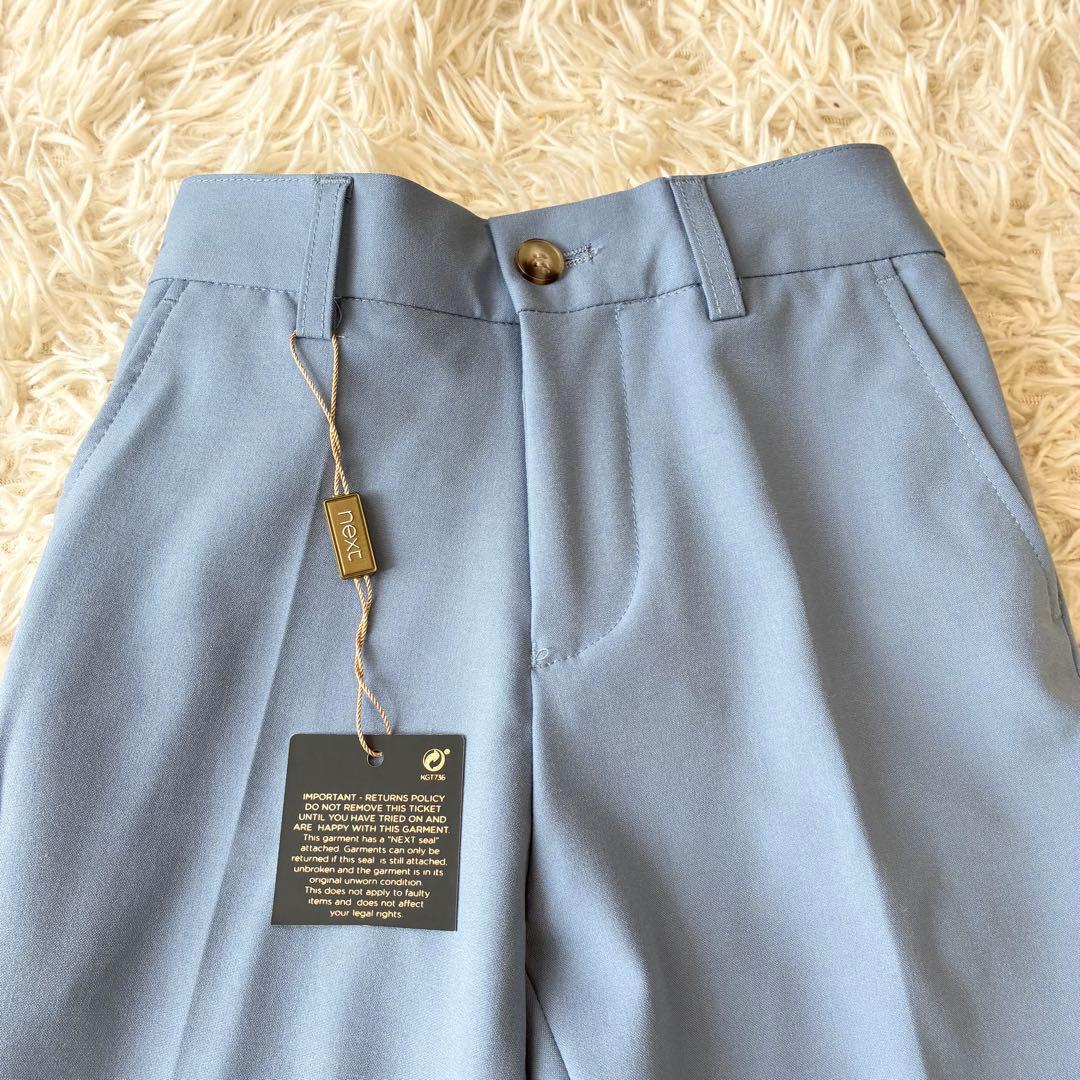 未使用 NEXT キッズフォーマルスーツ6点セット ブルー 130 入学式