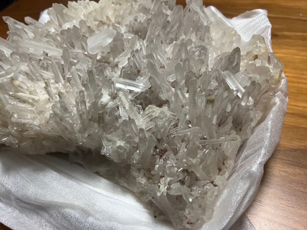 四川省産ニードル.クォーツフラワークラスター約5.2kg