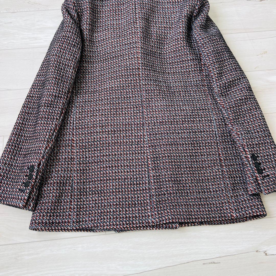 【未使用タグ付】セオリー　ツイルジャケット　　ダブルブレスト　千鳥　21AW